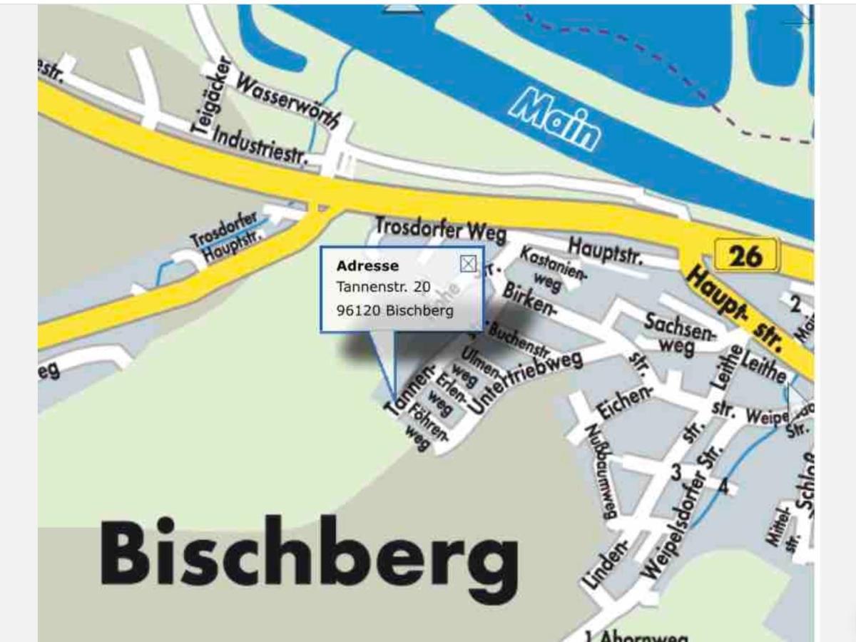 Relaxen Vor Den Toren Bambergs Bischberg 외부 사진